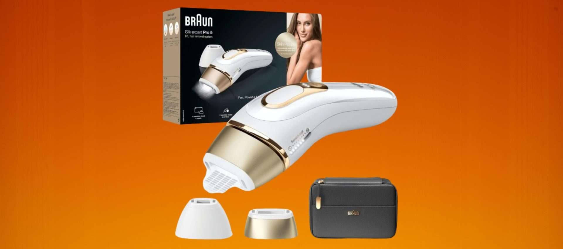 Braun Silk-expert Pro 5, epilazione laser completa a casa tua: oggi in offerta ad un PREZZO WOW