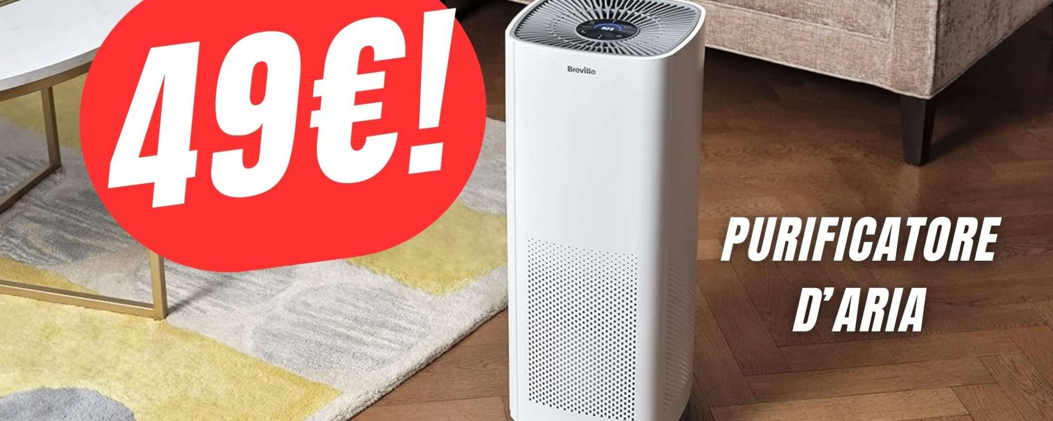 SCONTO FOLLE per questo Purificatore d'Aria (-55%!) SCONTO FOLLE per questo Purificatore d'Aria (-55%!)