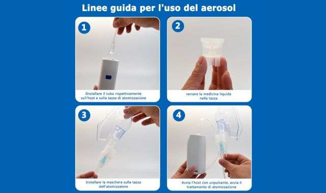 Come usare aerosol