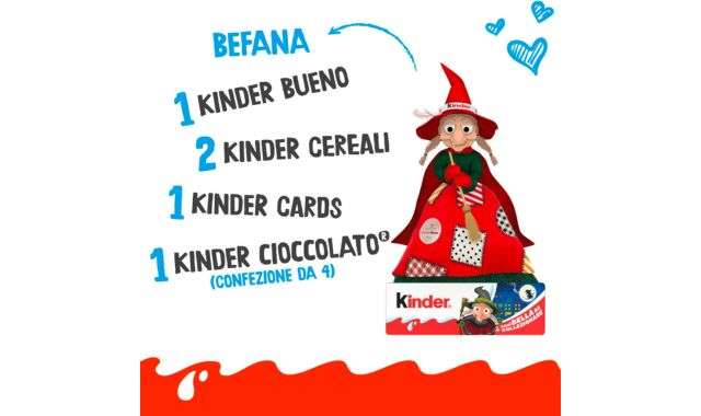 Contenuti calza befana Kinder