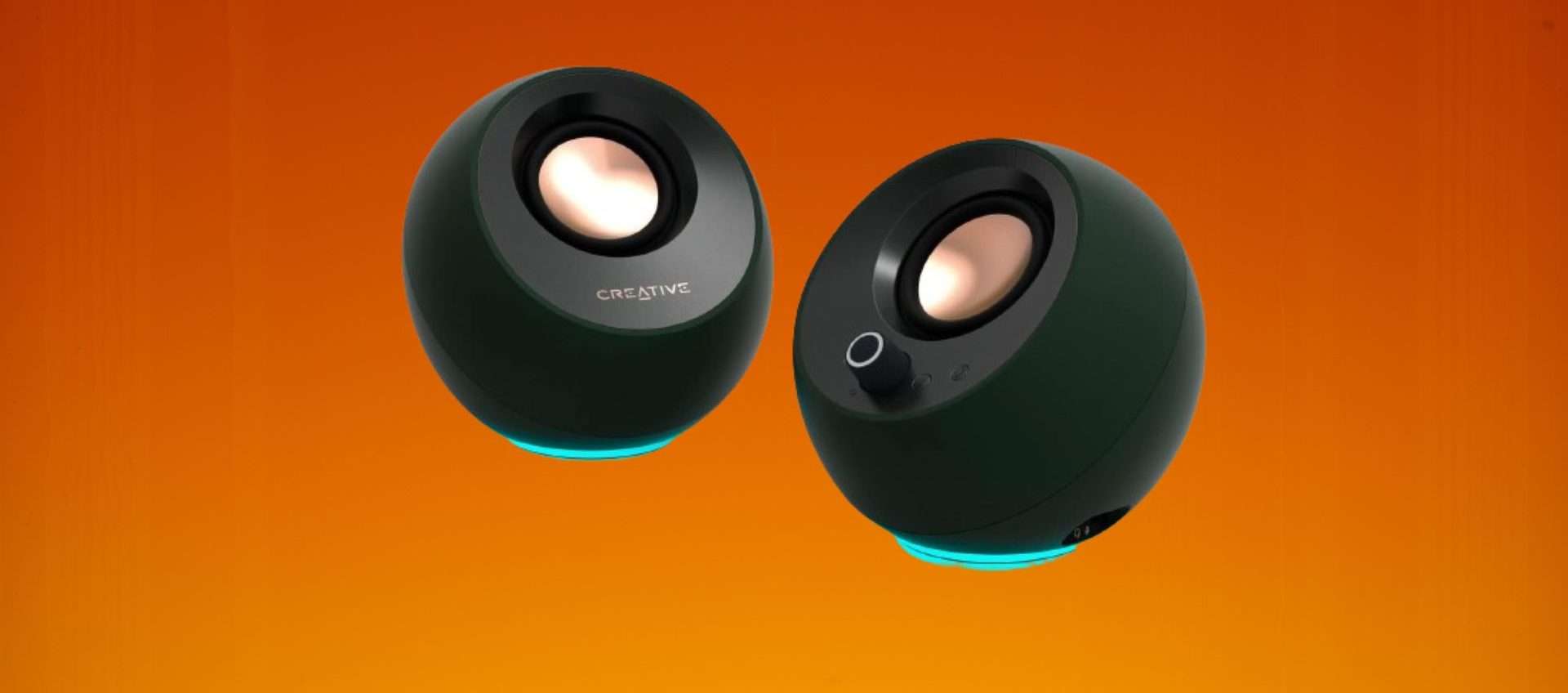 Altoparlanti Creative Pebble Pro con illuminazione RGB in offerta (-30%) Altoparlanti Creative Pebble Pro con illuminazione RGB in offerta (-30%)