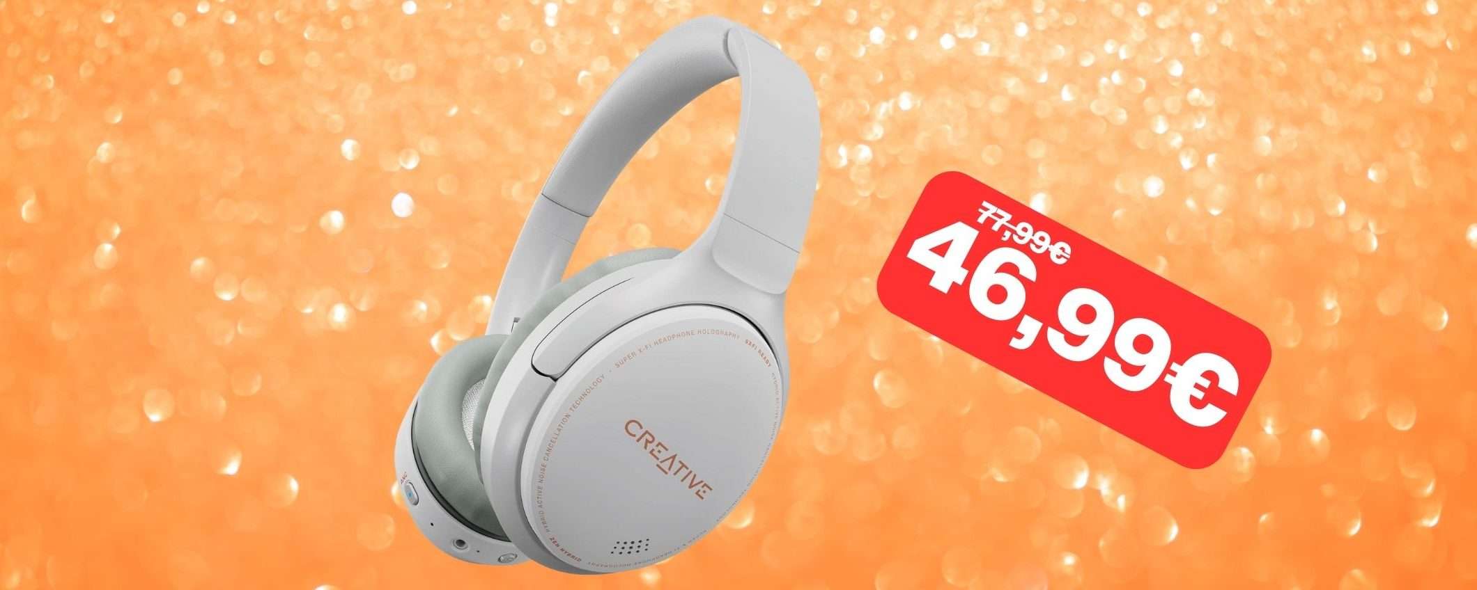 Cuffie Creative Zen Wireless a 46,99€: OFFERTONA Amazon (Coupon) Cuffie Creative Zen Wireless a 46,99€: OFFERTONA Amazon (Coupon)