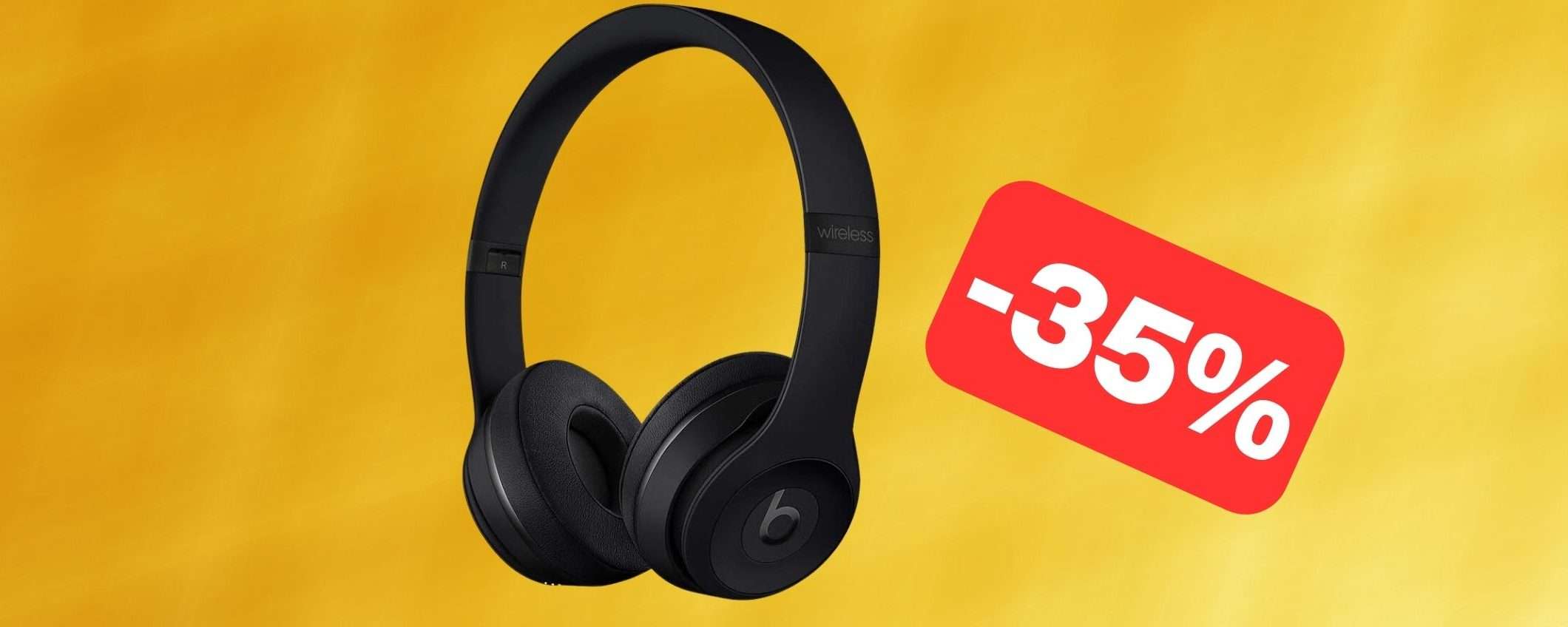 Cuffie wireless con chip Apple W1 e 40 ORE di musica in SCONTO su Amazon (-35%) Cuffie wireless con chip Apple W1 e 40 ORE di musica in SCONTO su Amazon (-35%)