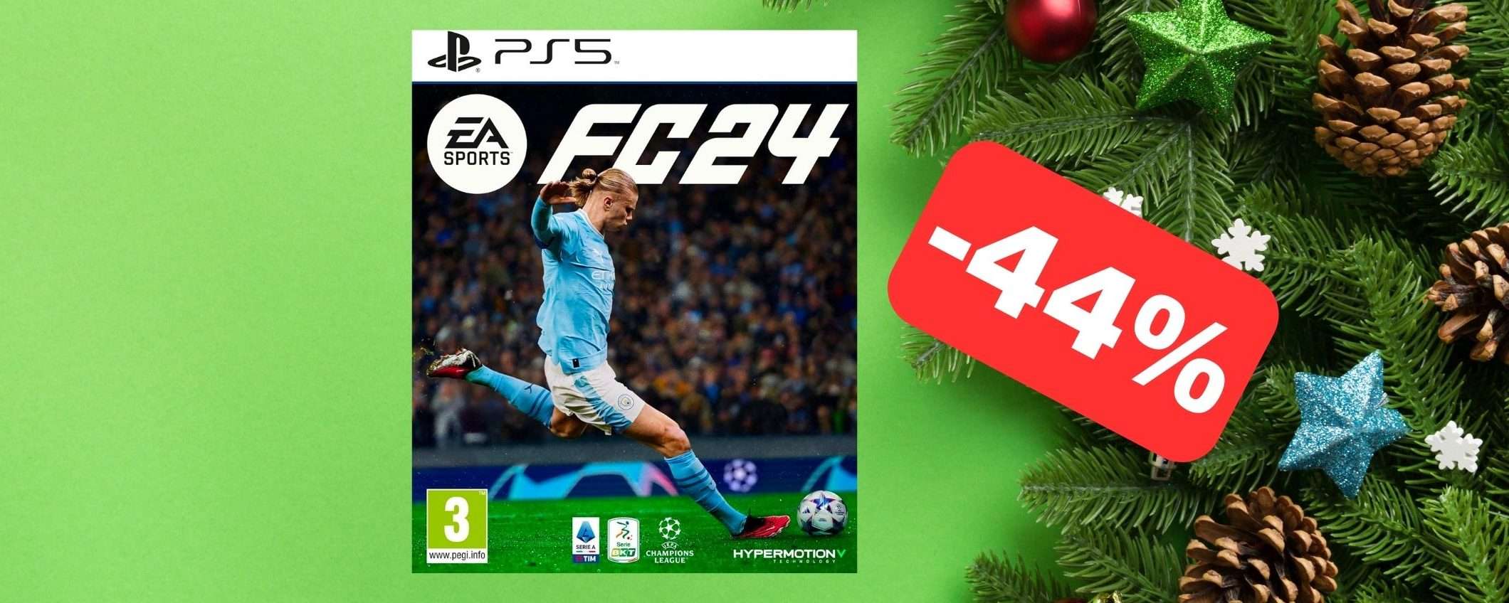 EA Sports FC 24 PS5 torna su Amazon in SUPER SCONTO (-44%) EA Sports FC 24 PS5 torna su Amazon in SUPER SCONTO (-44%)