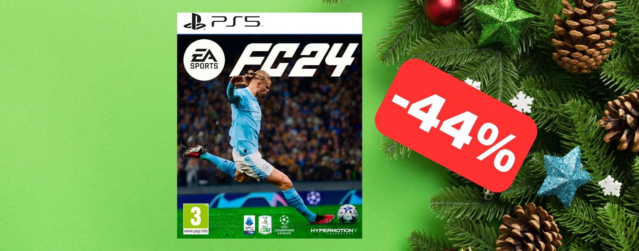 EA Sports FC 24 PS5 torna su  in SUPER SCONTO (-44%)