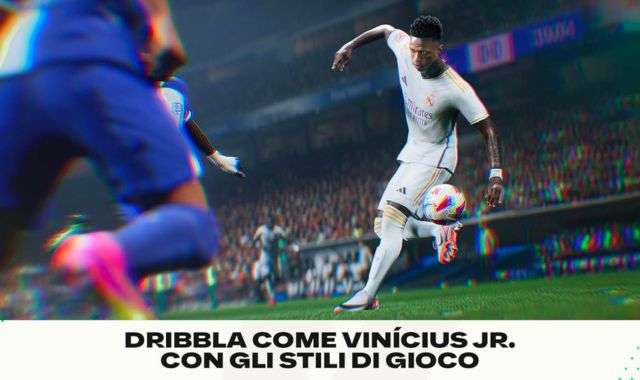 EA Sports FC 24 dribbling