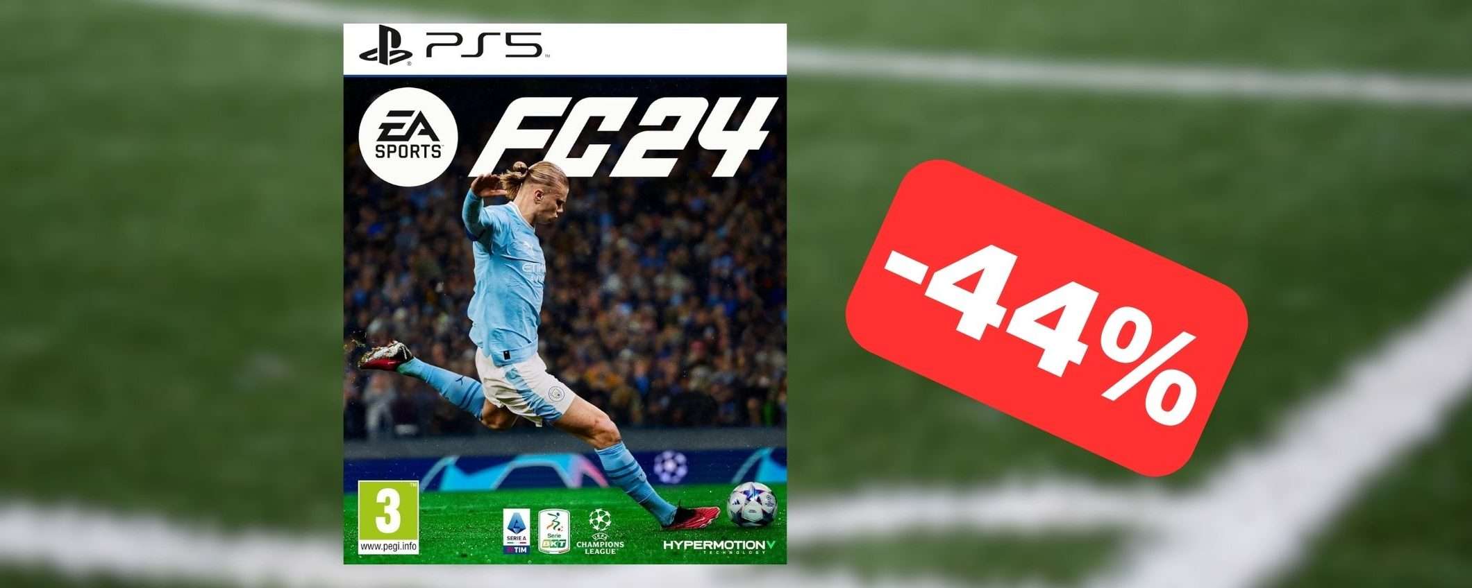 EA Sports FC 24 PS5: offerta di Natale al MINIMO STORICO su Amazon (-44%) EA Sports FC 24 PS5: offerta di Natale al MINIMO STORICO su Amazon (-44%)