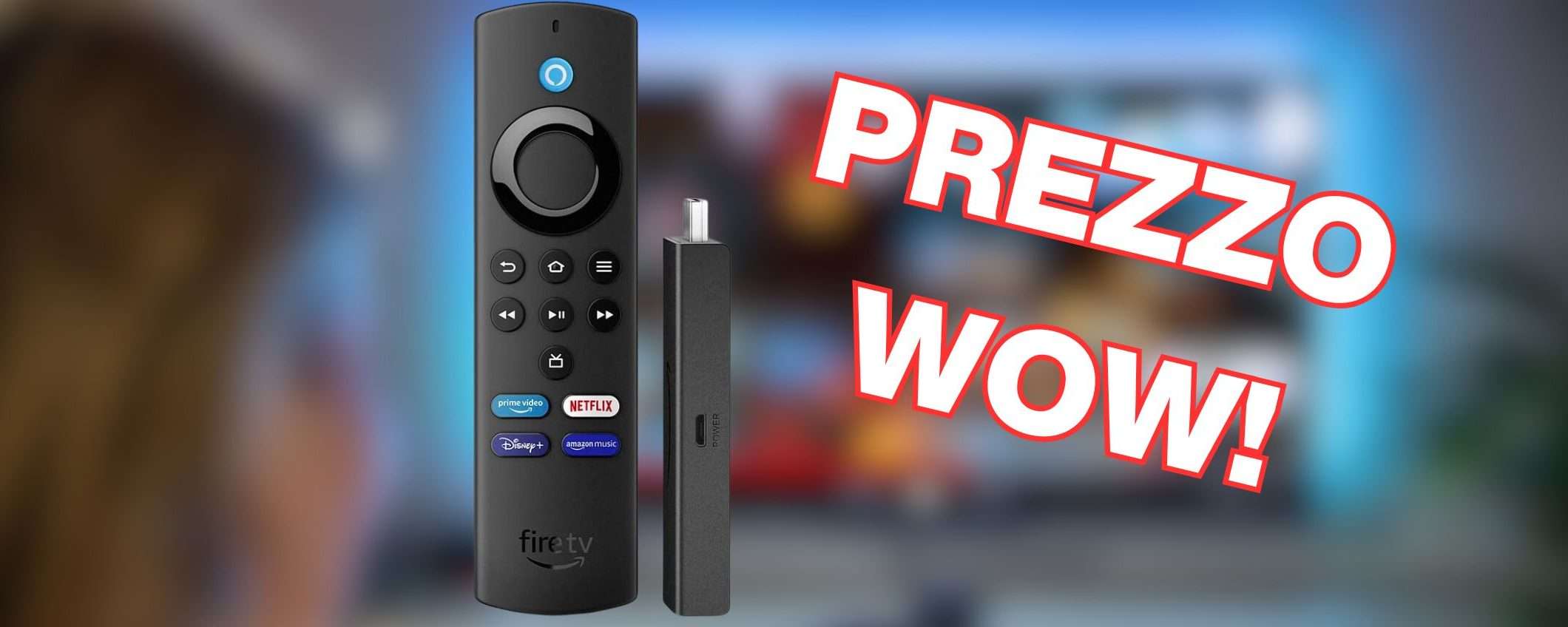 Fire TV Stick Lite è in OFFERTA ad un prezzo STRACCIATO (-34%) Fire TV Stick Lite è in OFFERTA ad un prezzo STRACCIATO (-34%)