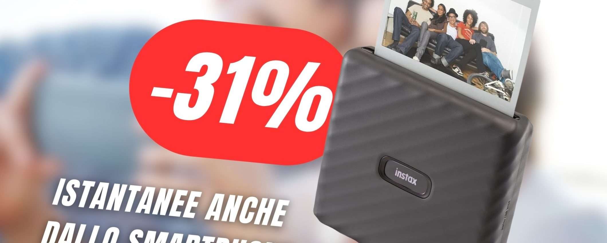 Trasforma tutte le tue foto in Istantanee con questa Stampante Instax! Trasforma tutte le tue foto in Istantanee con questa Stampante Instax!