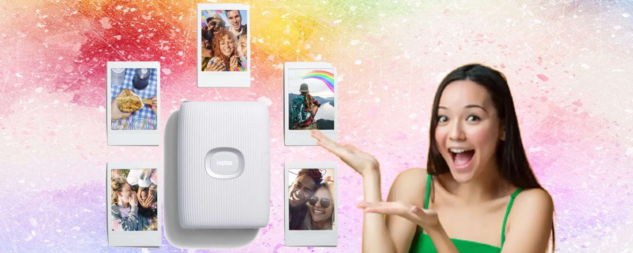 Fujifilm instax mini Link 2 scontata al prezzo BOMBA, anche a rate! Fujifilm instax mini Link 2 scontata al prezzo BOMBA, anche a rate!