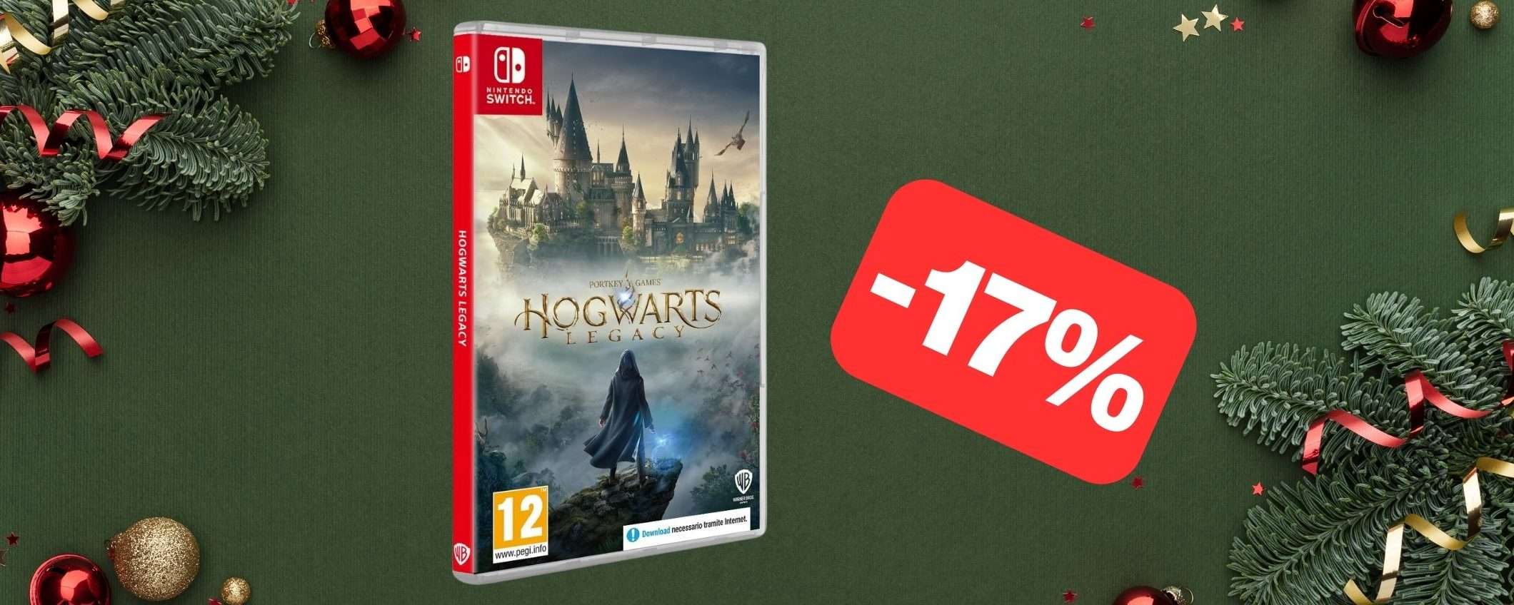 Hogwarts Legacy per Switch: OFFERTA DI NATALE su Amazon (-17%) Hogwarts Legacy per Switch: OFFERTA DI NATALE su Amazon (-17%)