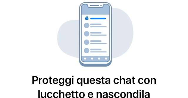 WhatsApp le chat si bloccano con un lucchetto