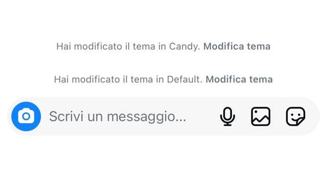 Come tornare al tema predefinito della chat di Instagram