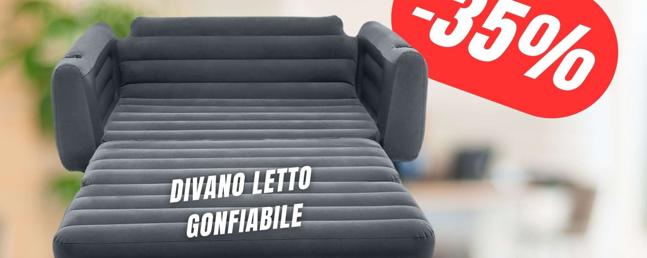 I tuoi ospiti staranno comodi su questo Divano Gonfiabile (ora in OFFERTA) I tuoi ospiti staranno comodi su questo Divano Gonfiabile (ora in OFFERTA)