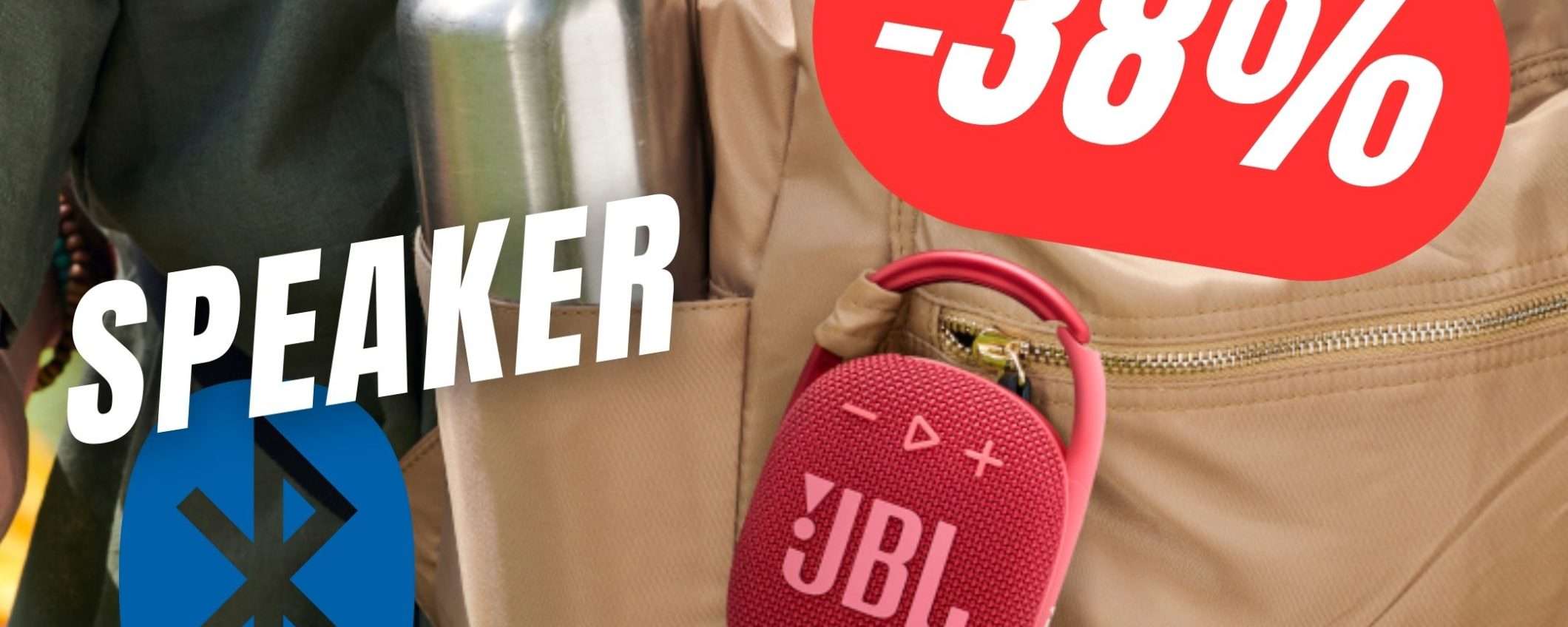 Questo Mini Speaker Bluetooth di JBL è potentissimo (e scontato del 38%!)