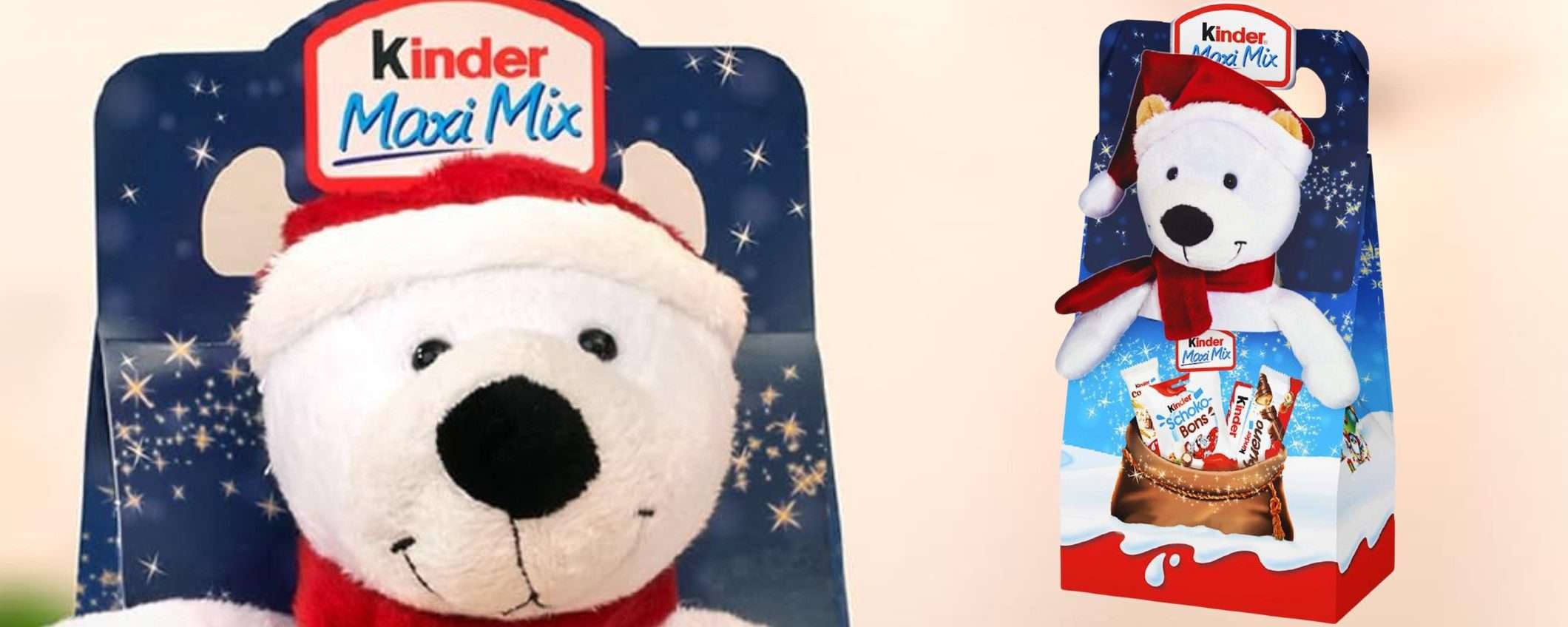 Kinder Mix a 9,99€ su Amazon: peluche di Natale e cioccolato, prezzo WOW Kinder Mix a 9,99€ su Amazon: peluche di Natale e cioccolato, prezzo WOW