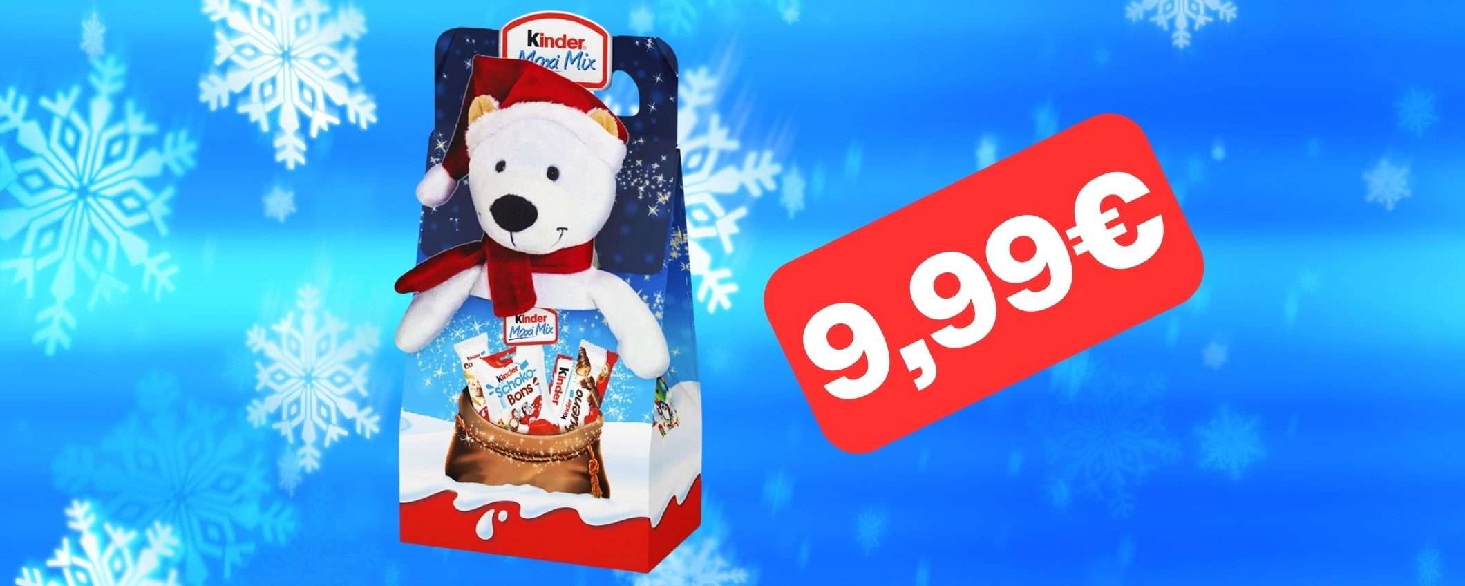Kinder Mix Peluche: un regalo DOLCISSIMO a meno di 10 euro Kinder Mix Peluche: un regalo DOLCISSIMO a meno di 10 euro