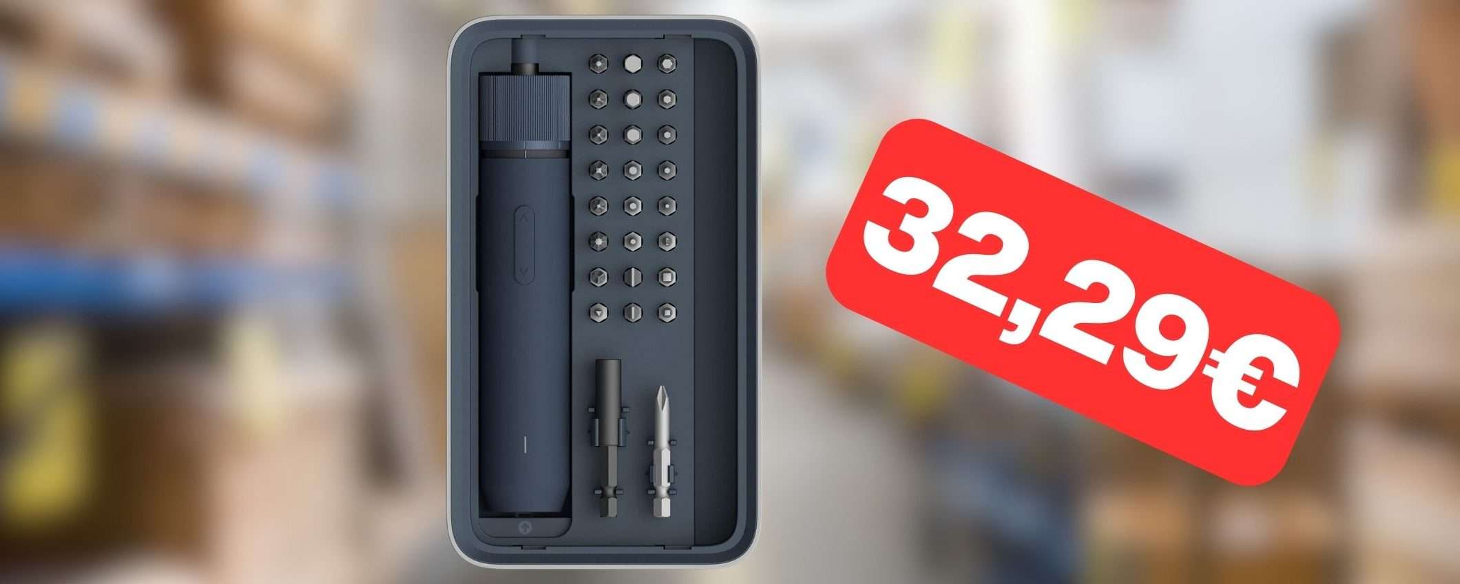 Kit cacciaviti elettrici: SUPER SCONTO su Amazon (-54%) Kit cacciaviti elettrici: SUPER SCONTO su Amazon (-54%)