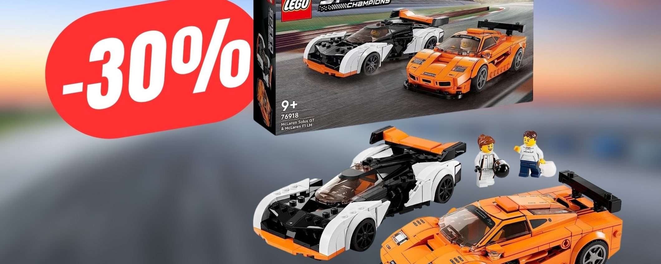 MINIMO STORICO per il DOPPIO set LEGO McLaren MINIMO STORICO per il DOPPIO set LEGO McLaren