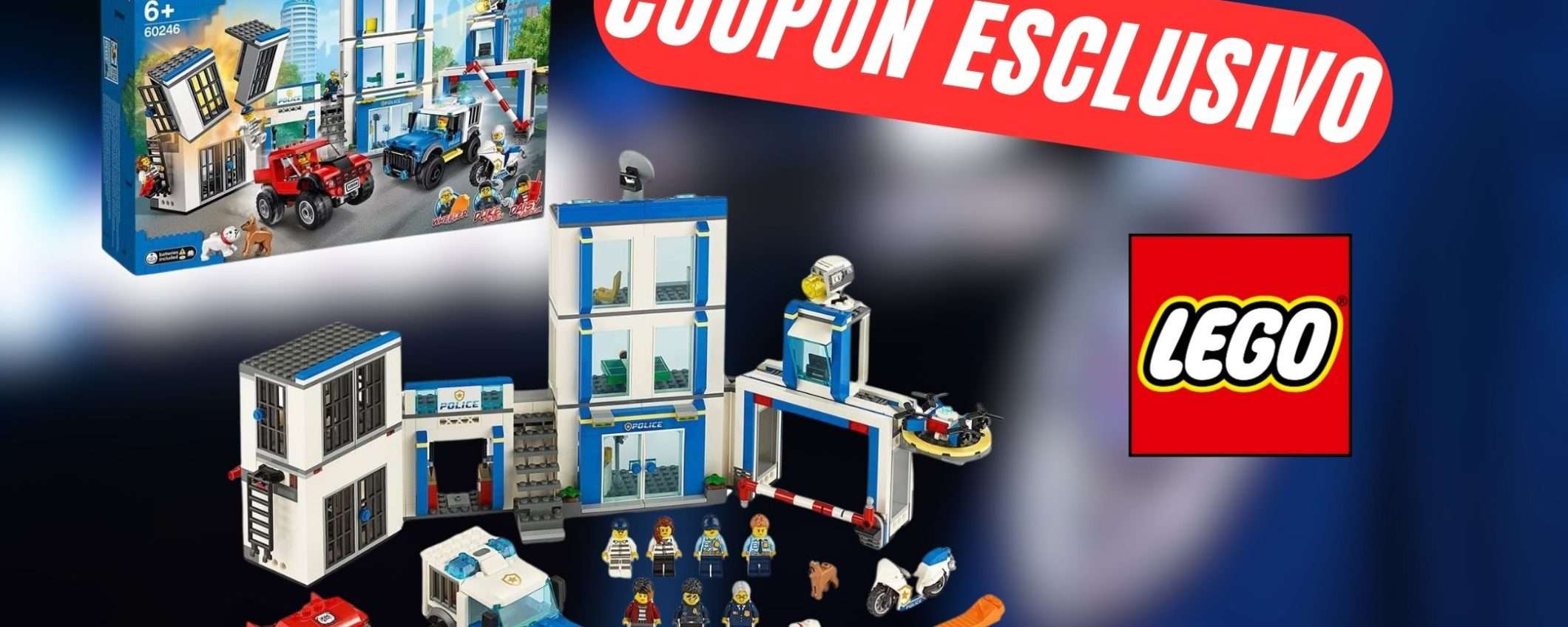 L'incredibile Stazione di Polizia LEGO è in SCONTO grazie al COUPON! L'incredibile Stazione di Polizia LEGO è in SCONTO grazie al COUPON!