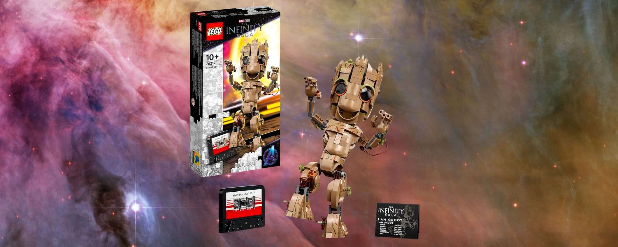 Set LEGO Marvel Io Sono Groot: lo sconto di Natale è un vero AFFARE Set LEGO Marvel Io Sono Groot: lo sconto di Natale è un vero AFFARE