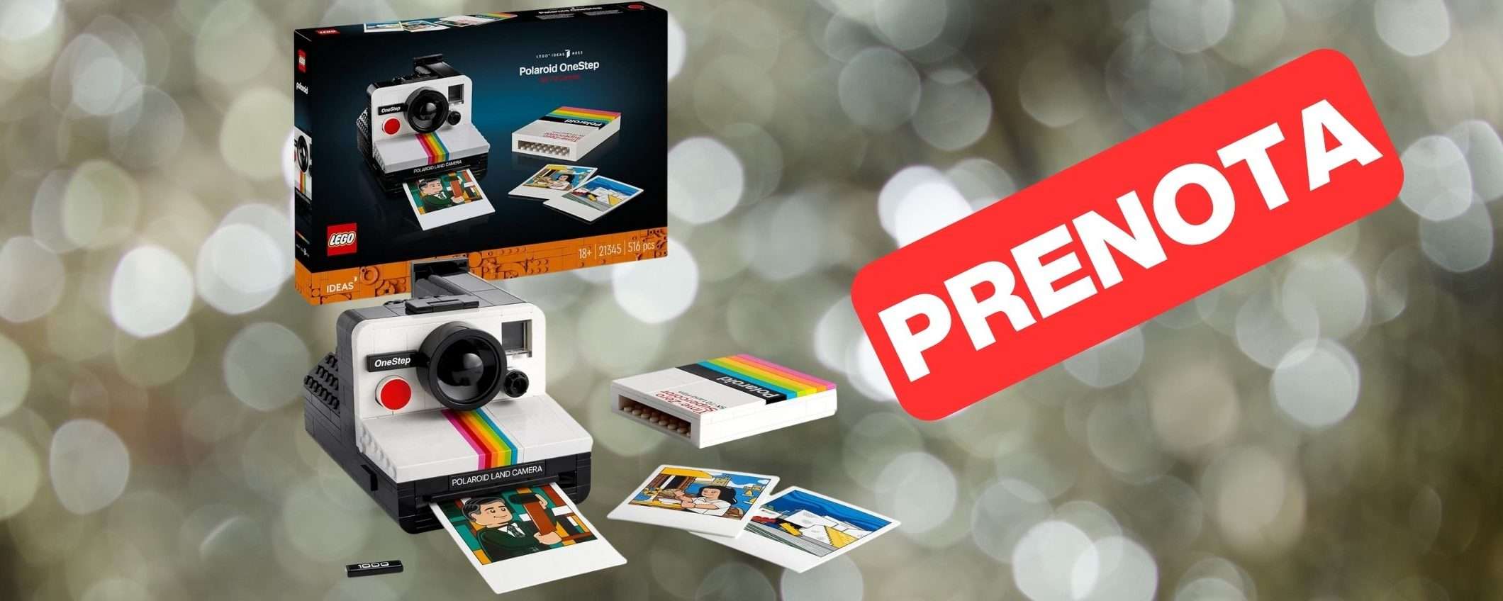 La bellissima LEGO Polaroid è DISPONIBILE su Amazon (Preordine) La bellissima LEGO Polaroid è DISPONIBILE su Amazon (Preordine)