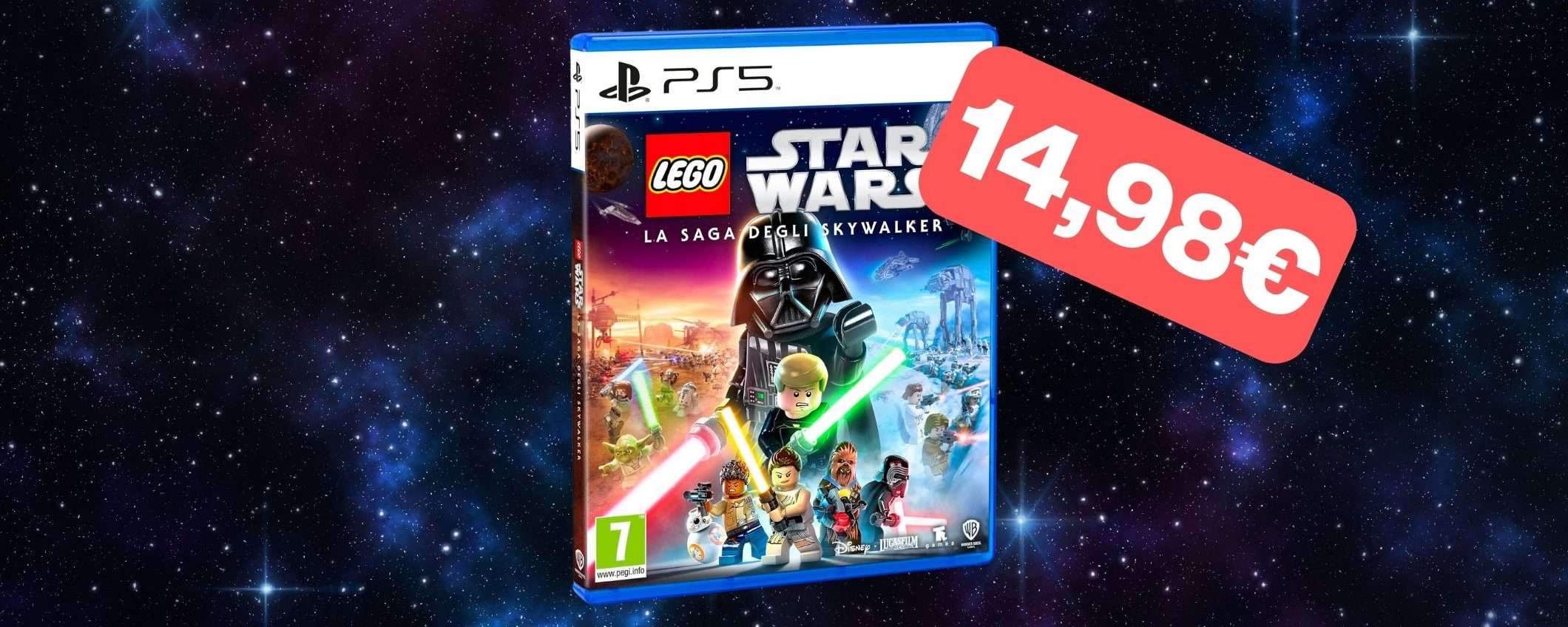 LEGO Star Wars La Saga degli Skywalker: prezzo MAI così BASSO su Amazon LEGO Star Wars La Saga degli Skywalker: prezzo MAI così BASSO su Amazon