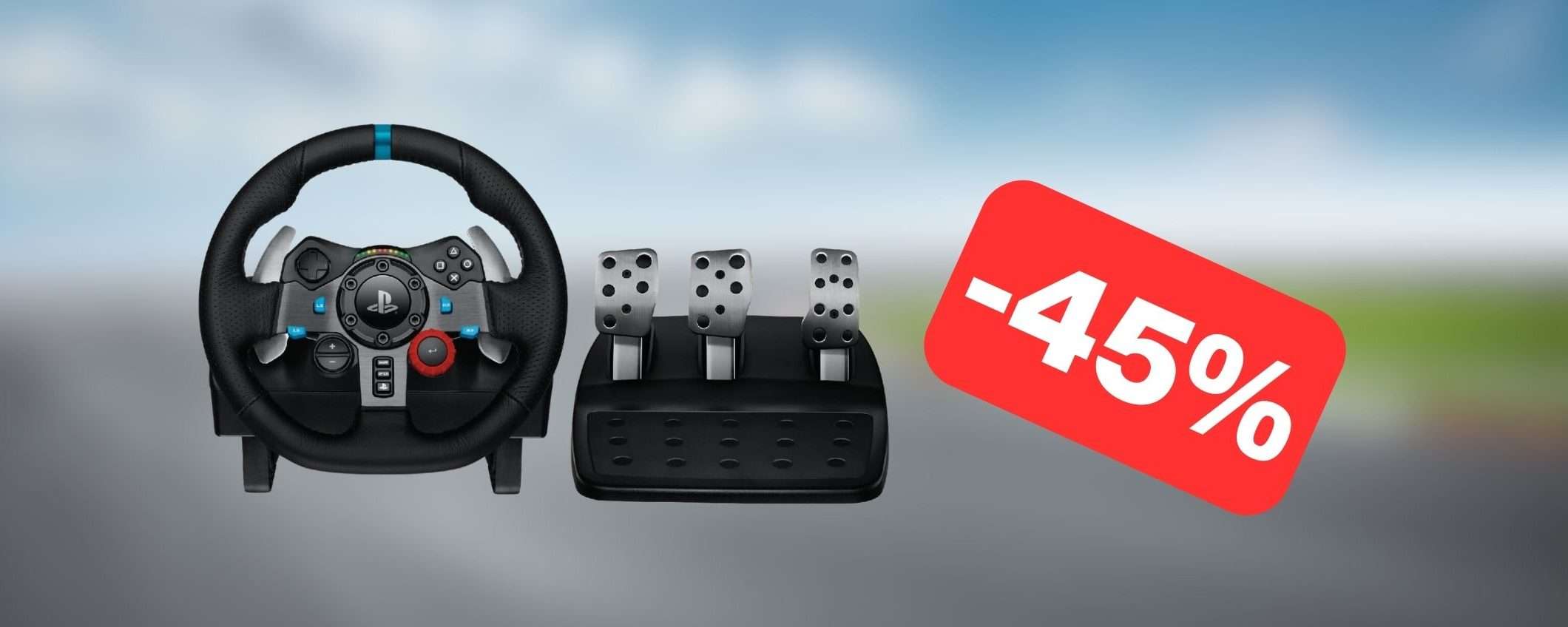 Logitech G29: il volante più amato è in OFFERTA su Amazon (-45%) Logitech G29: il volante più amato è in OFFERTA su Amazon (-45%)