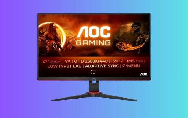 Monitor AOC Gaming in offerta su Amazon: prestazioni al top, prezzo stracciato