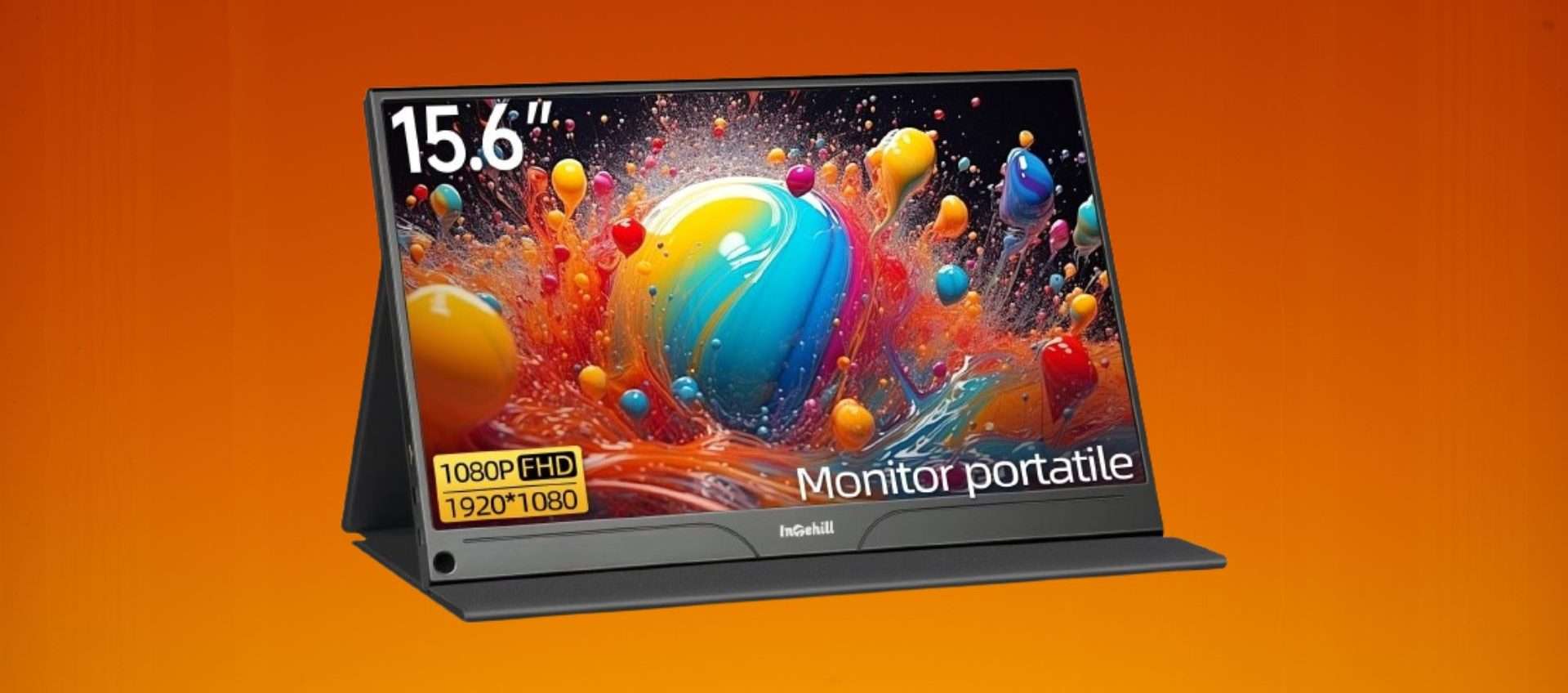 Monitor portatile da 15,6 Monitor portatile da 15,6