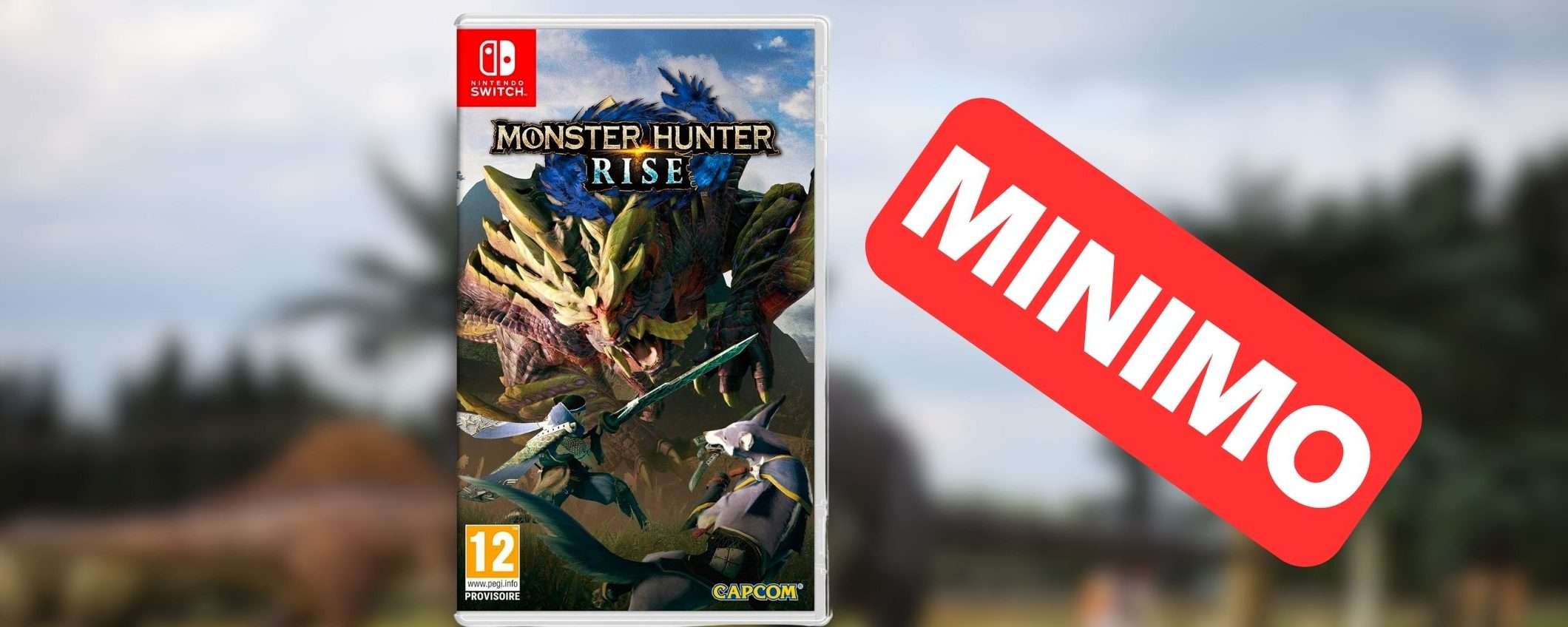 Monster Hunter Rise per Nintendo Switch: offerta da MINIMO STORICO Monster Hunter Rise per Nintendo Switch: offerta da MINIMO STORICO