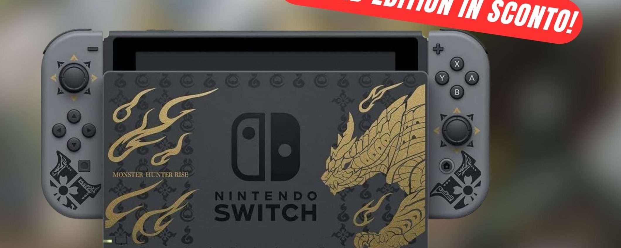 Nintendo Switch in EDIZIONE LIMITATA è in SCONTO! Nintendo Switch in EDIZIONE LIMITATA è in SCONTO!