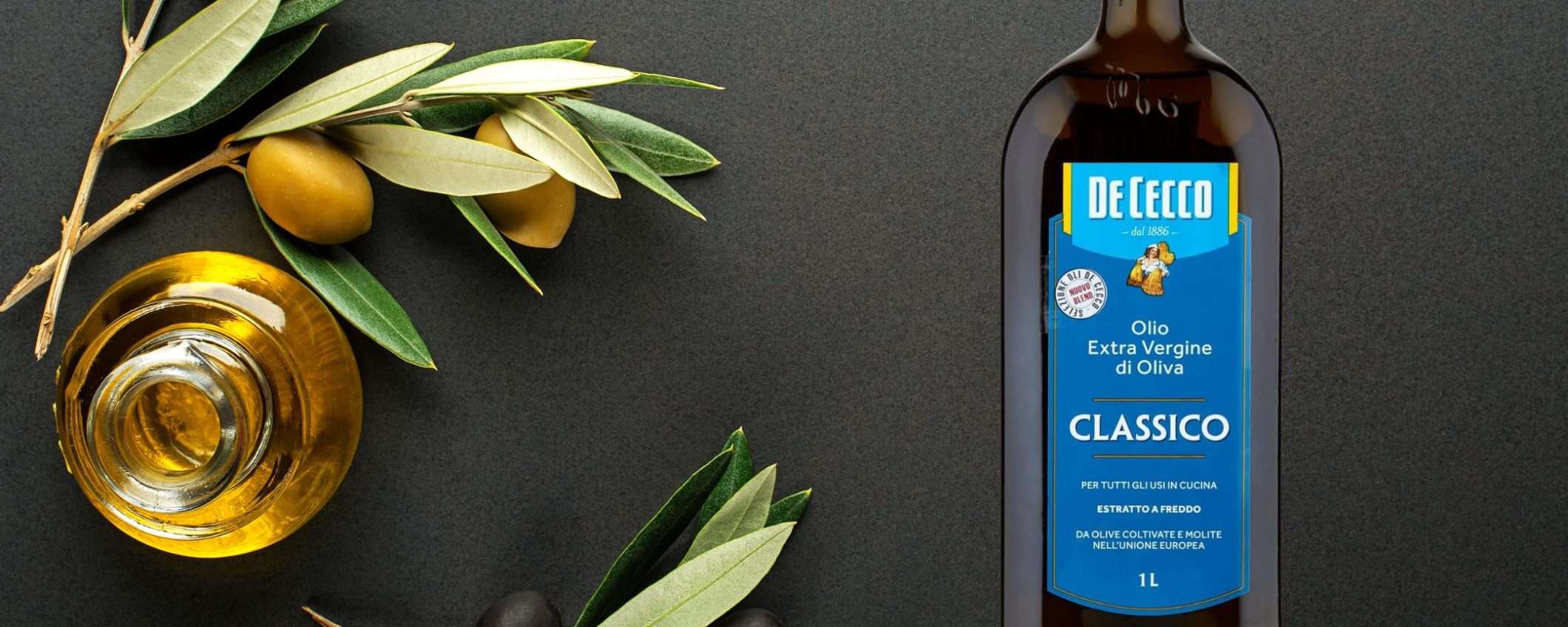 Olio Extra Vergine d'Oliva De Cecco a 8,49€ su Amazon: promo WOW (1 litro)