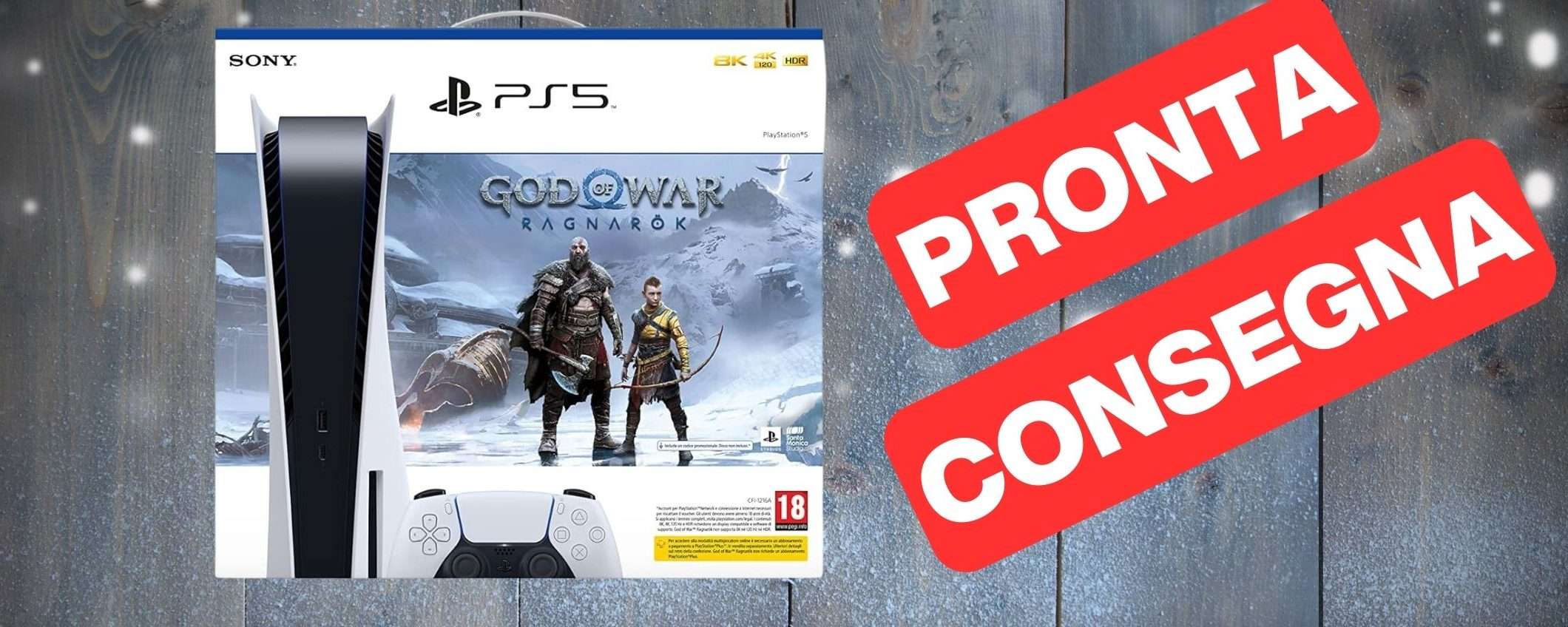 PlayStation 5 in offerta su Amazon e in consegna PRIMA DI NATALE PlayStation 5 in offerta su Amazon e in consegna PRIMA DI NATALE