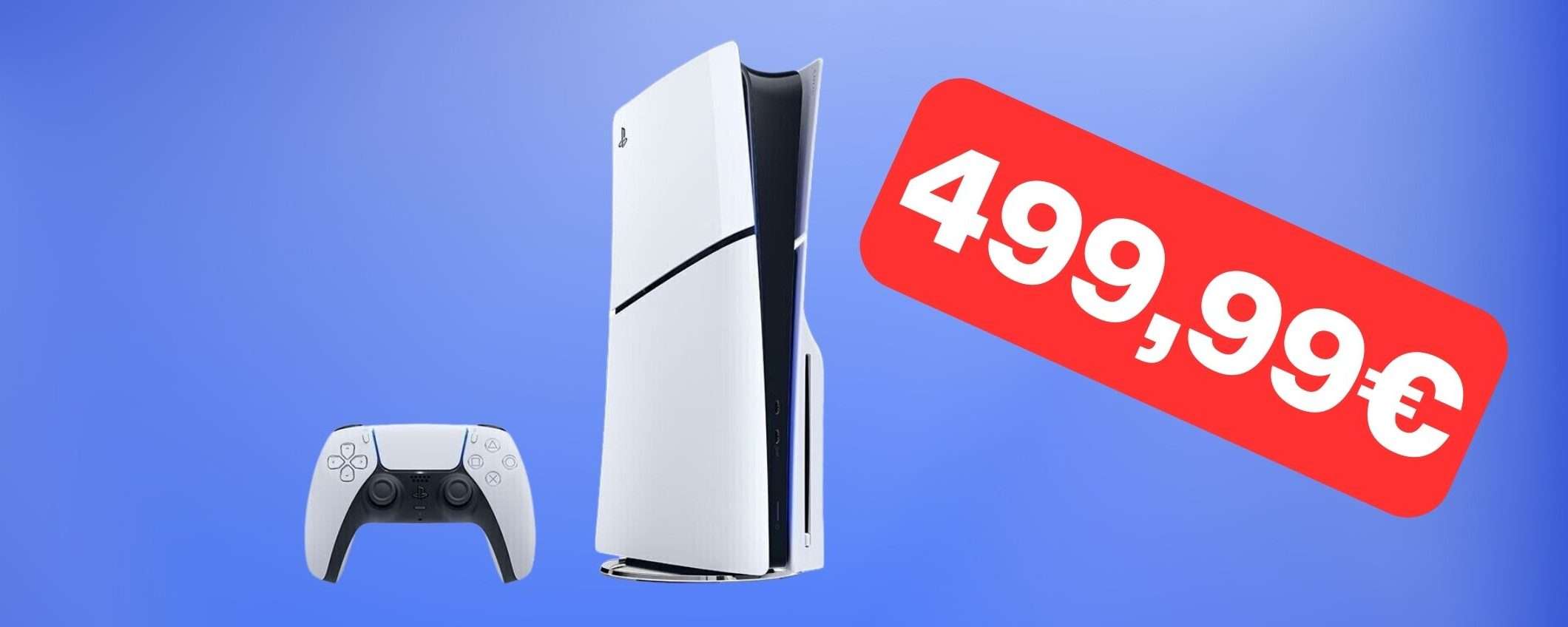 PS5 Slim: occasione eBay a 499,99 euro, consegna VELOCE PS5 Slim: occasione eBay a 499,99 euro, consegna VELOCE