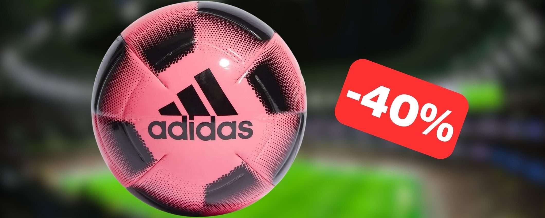 Pallone da calcio Adidas al MINIMO STORICO su Amazon Pallone da calcio Adidas al MINIMO STORICO su Amazon