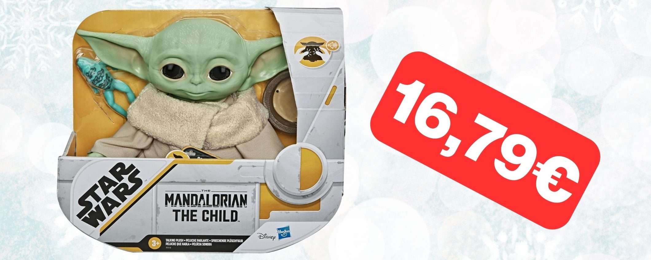 Il peluche di Baby Yoda (Grogu) ad un SUPER PREZZO su Amazon (-58%) Il peluche di Baby Yoda (Grogu) ad un SUPER PREZZO su Amazon (-58%)
