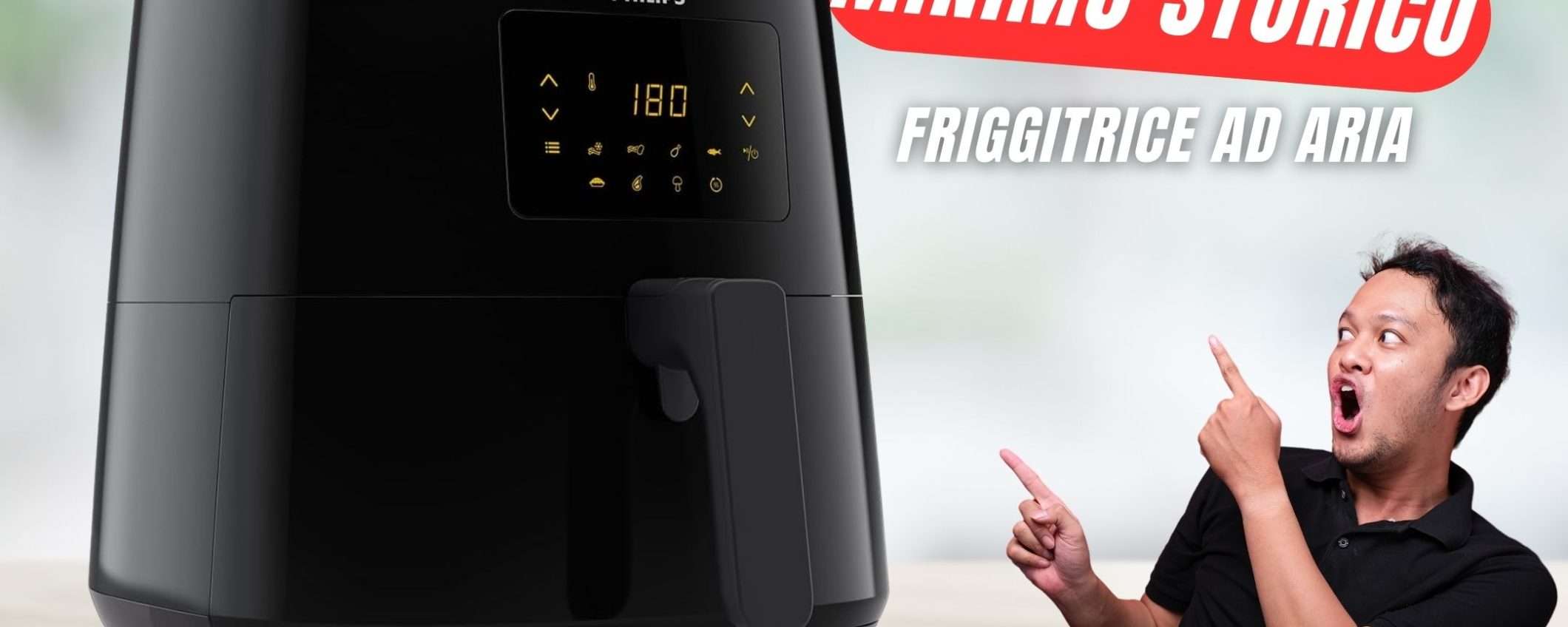 SCONTO FOLLE per la Friggitrice ad Aria Philips Airfryer 3000 XL SCONTO FOLLE per la Friggitrice ad Aria Philips Airfryer 3000 XL