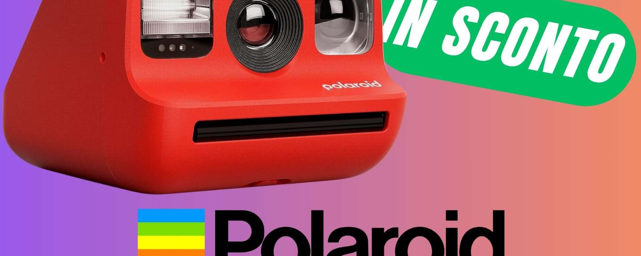 Immortala i momenti migliori con questa Polaroid in SCONTO!