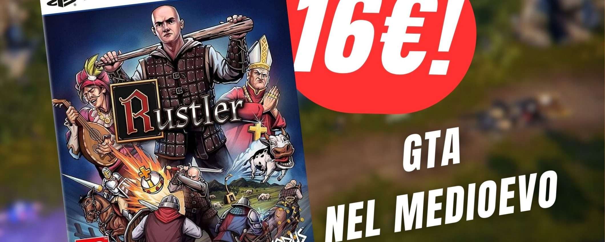 GTA nel Medioevo costa solo 16€ su Amazon! GTA nel Medioevo costa solo 16€ su Amazon!
