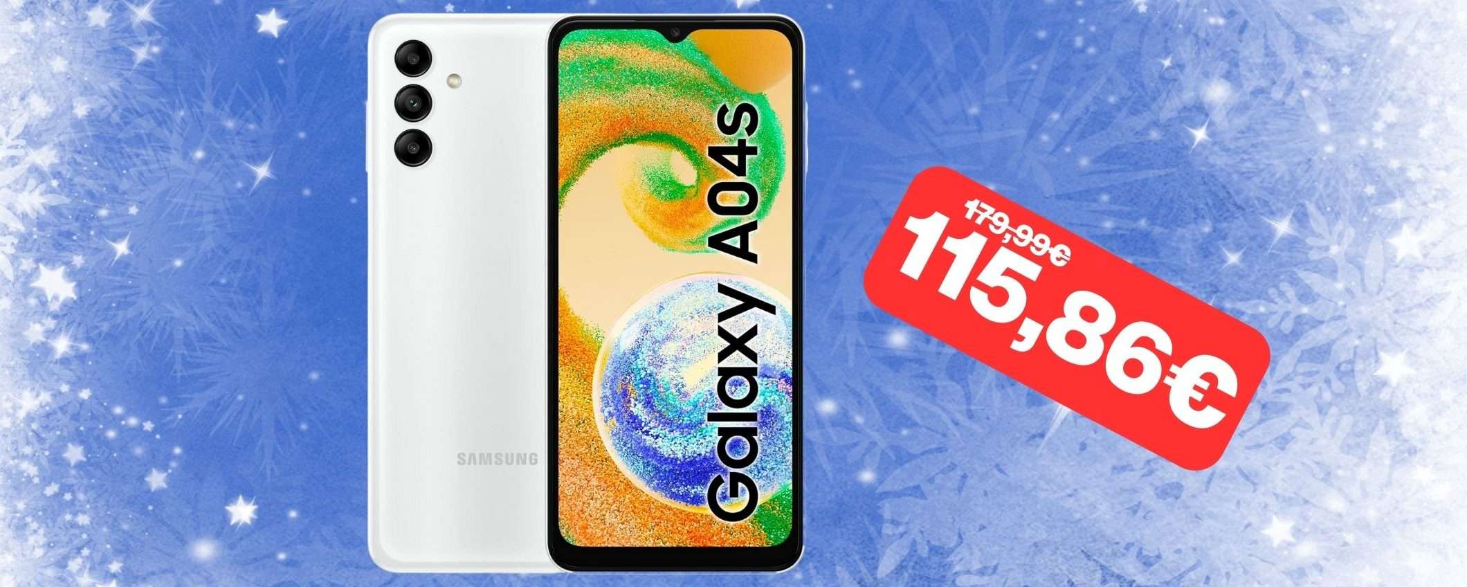 Smartphone Samsung a soli 115€: SUPER OFFERTA di Natale Amazon