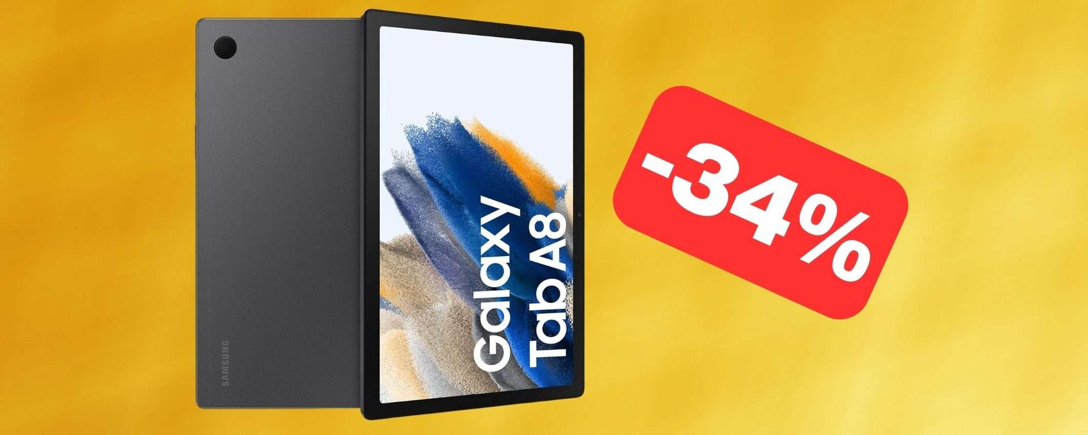 Regalati un tablet Samsung per Natale con lo sconto Amazon (-34%) Regalati un tablet Samsung per Natale con lo sconto Amazon (-34%)