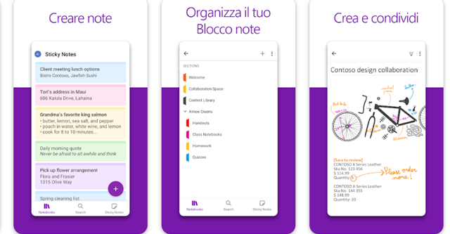 Microsoft OneNote e OneDrive