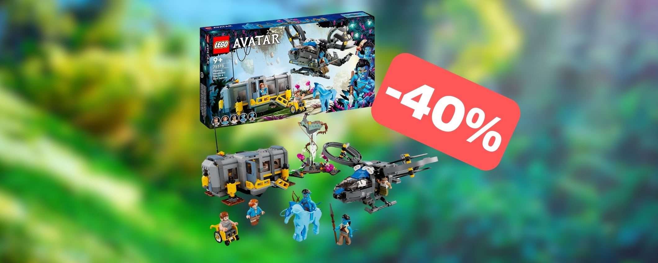 Set LEGO Avatar Montagne Fluttuanti: bellissimo ed in SCONTO (-40%) Set LEGO Avatar Montagne Fluttuanti: bellissimo ed in SCONTO (-40%)