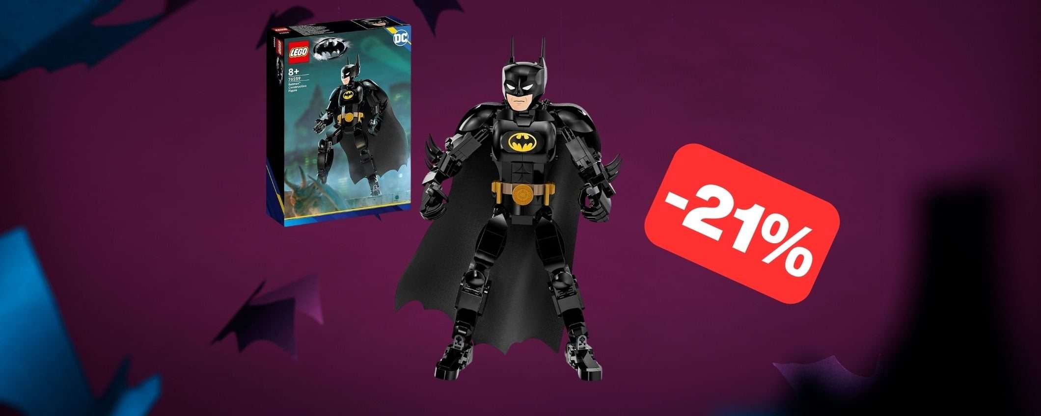 Set LEGO Giocattolo Batman: il regalo di Natale perfetto (-21%) Set LEGO Giocattolo Batman: il regalo di Natale perfetto (-21%)
