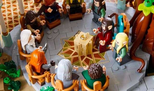 Set LEGO Gran Burrone Consiglio di Elrond