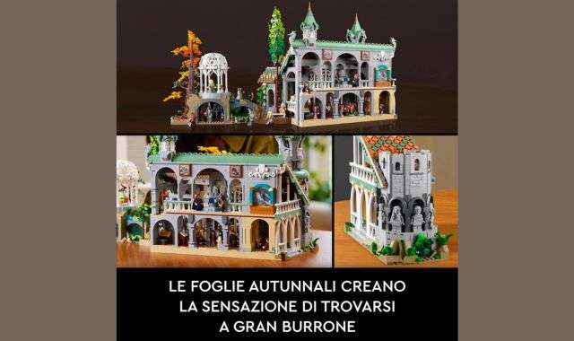 Set LEGO Gran Burrone foglie autunnali