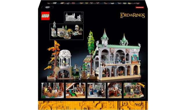 Set LEGO Gran Burrone scatola
