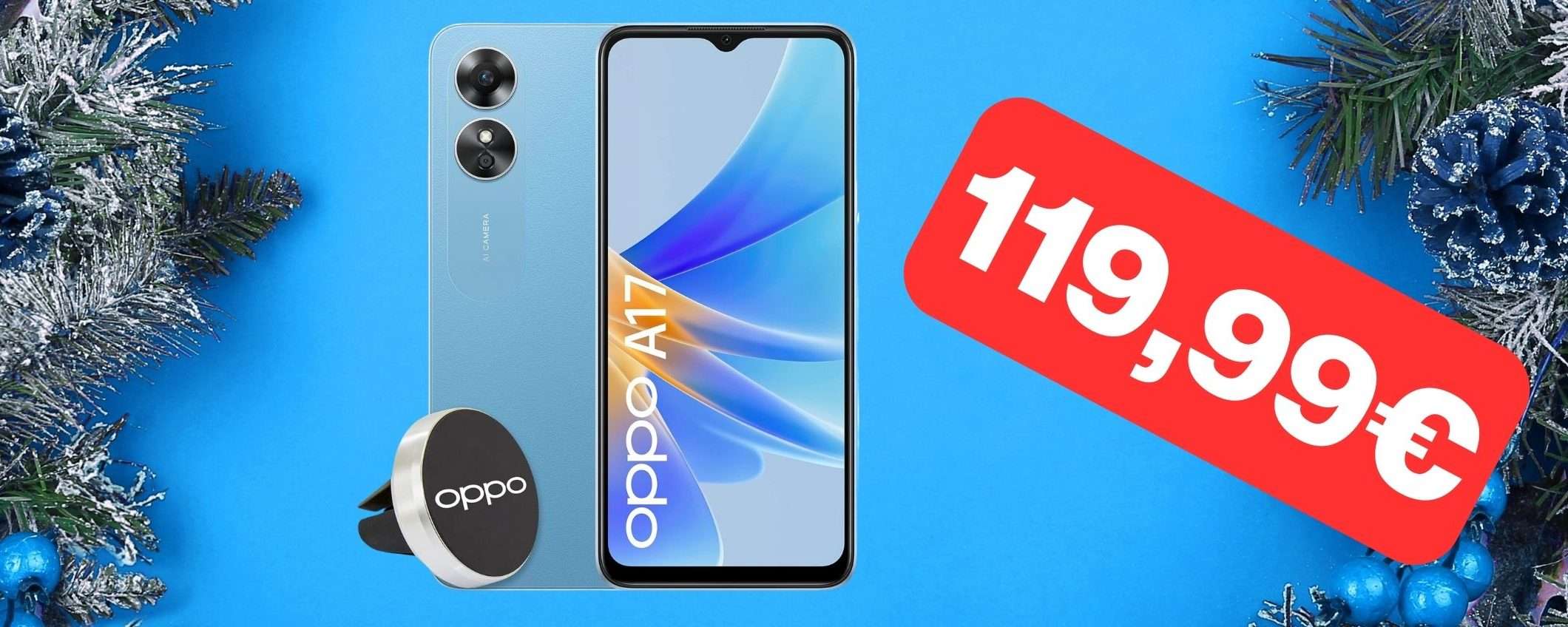 Smartphone OPPO A17 a 119,99€: SUPER OFFERTA Amazon Smartphone OPPO A17 a 119,99€: SUPER OFFERTA Amazon