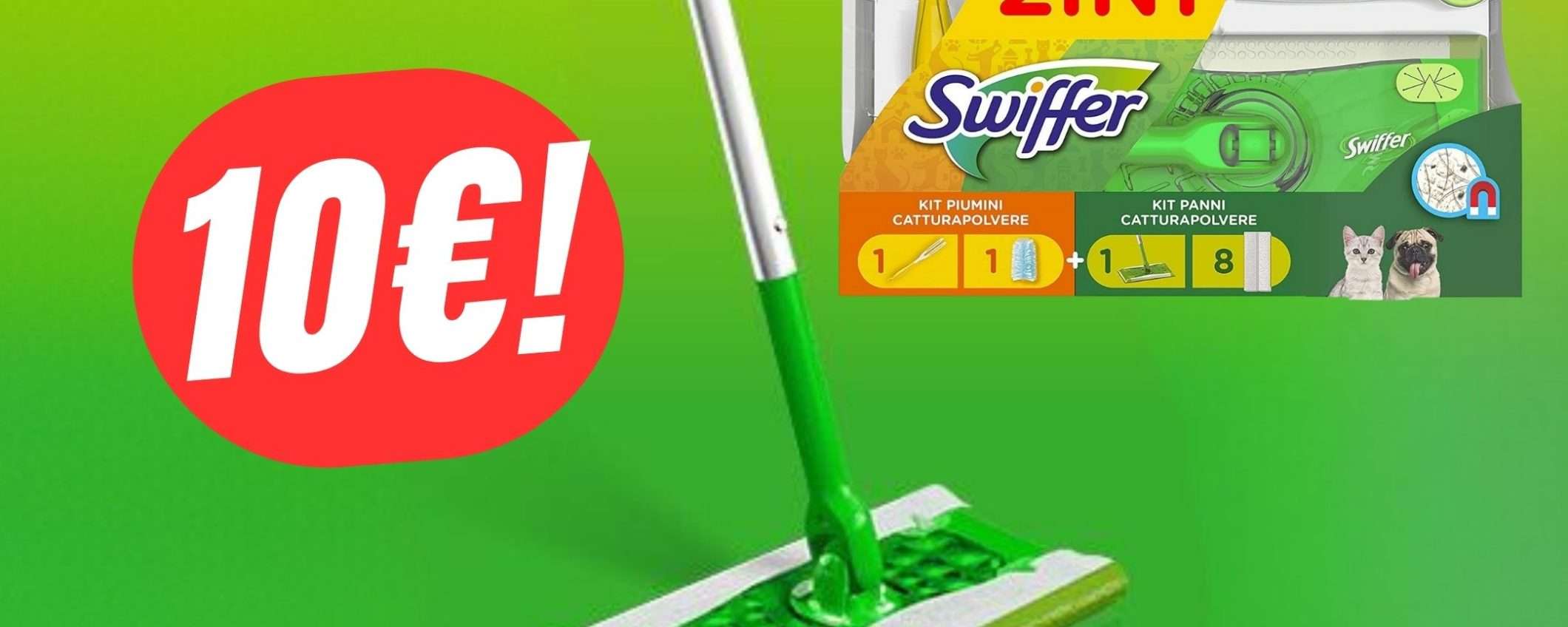 Diamo il via alle pulizie con i panni Swiffer in SCONTO del 40%! Diamo il via alle pulizie con i panni Swiffer in SCONTO del 40%!